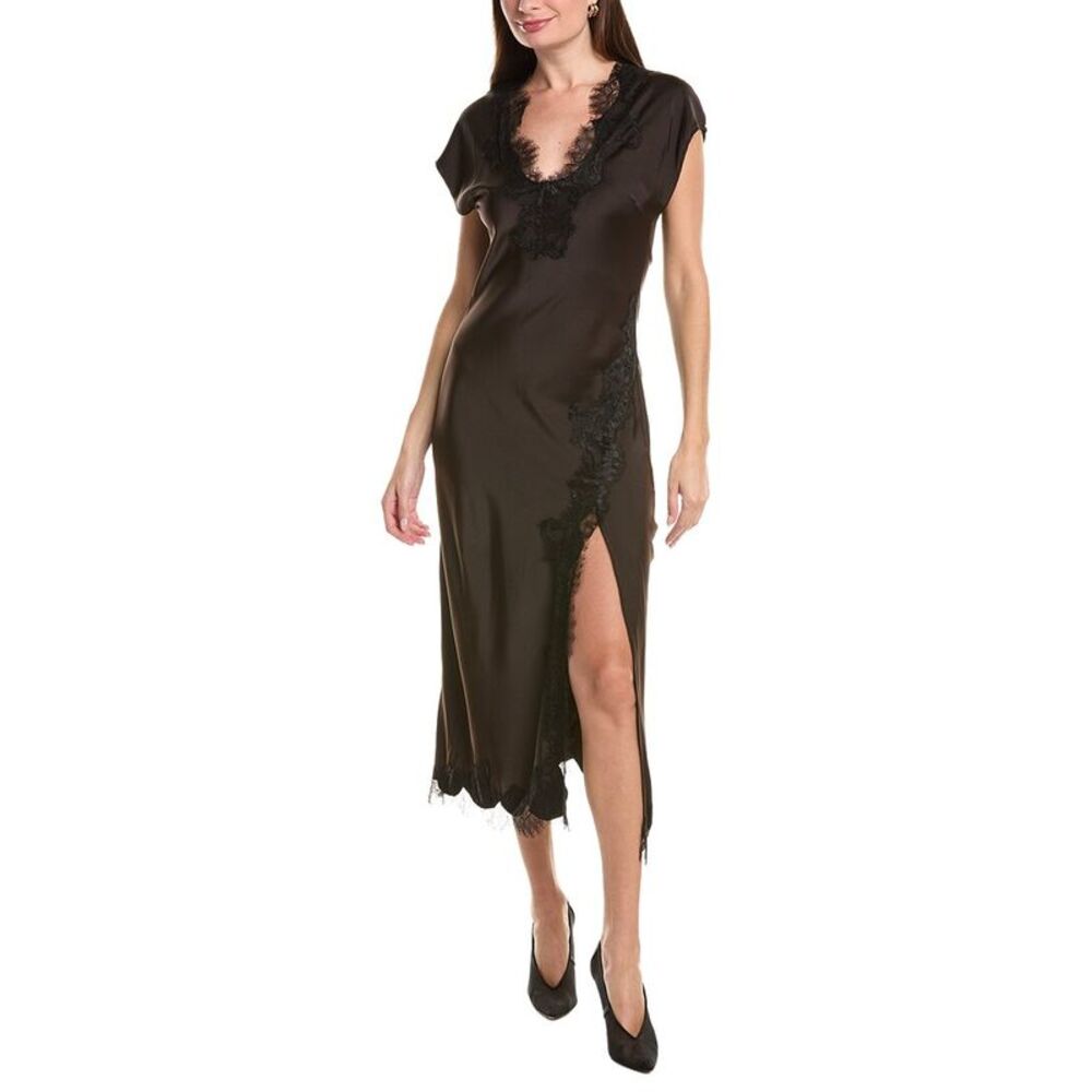 Ipponelli Womens Midi Dress, Brown